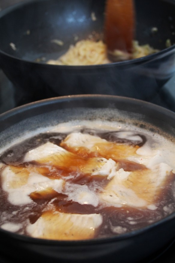 oluessa haudutettua kuhaa